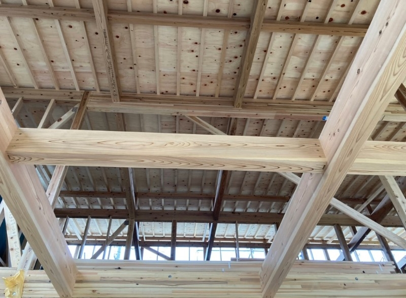 木造軸組み金物工法+剛床